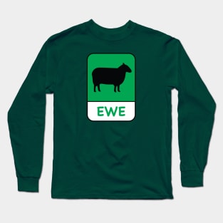 Ewe picture Long Sleeve T-Shirt